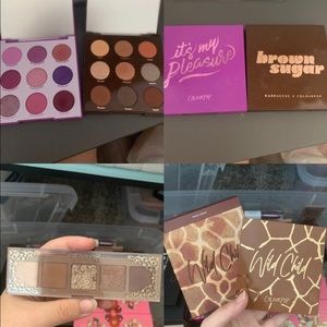 Colourpop eyeshadow palette bundle 4 items